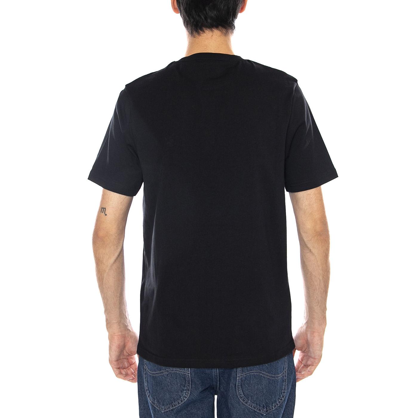 Mens Plain T-Shirt - Jet Black - Maglietta Girocollo Uomo Nera TS400VOG-Z865 . LYLE & SCOTT 