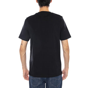 Mens Plain T-Shirt - Jet Black - Maglietta Girocollo Uomo Nera TS400VOG-Z865 . LYLE & SCOTT 