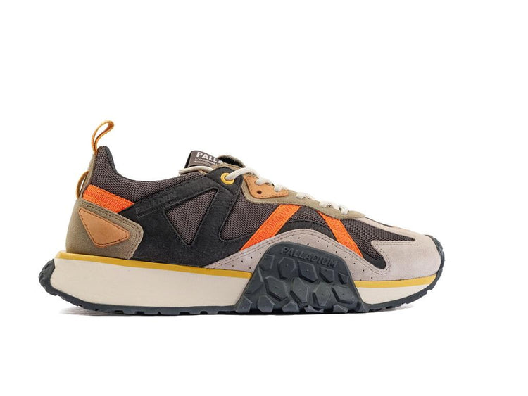Troop Runner Outcity Beluga / Dusky Green - Scarpe Stringate Profilo Basso Uomo Multicolore PAS08876-343-M  PALLADIUM 
