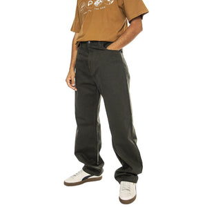 Landon Pant Cypress rinsed - Pantaloni Uomo Verdi I033756.6302  CARHARTT WIP 