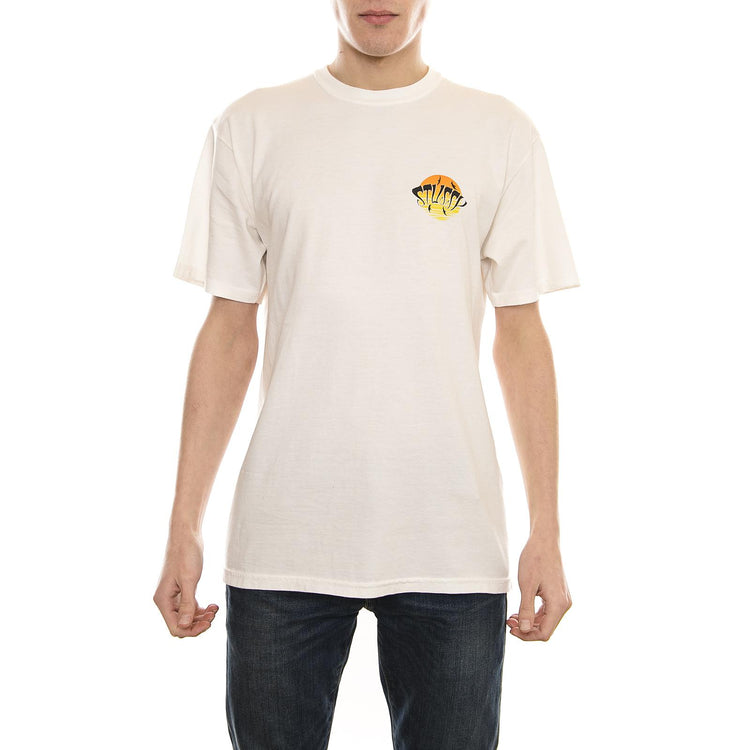 LSD SUNSET PIG. DYED TEE NATURAL 1904202-NATURAL  STUSSY 