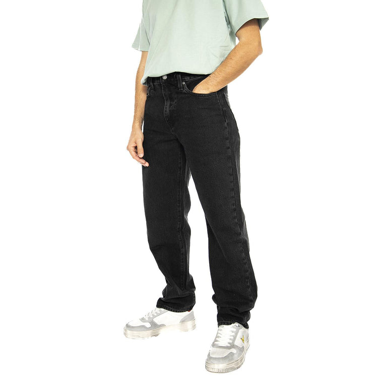 568 Loose Straight Welcome To The Rodeo - Pantaloni Denim Jeans Uomo Neri 29037-0066  LEVIS 