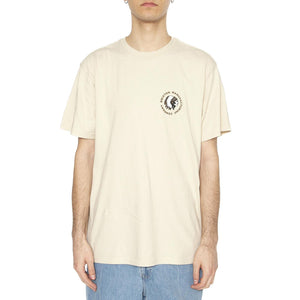 Ruval Stampa S/S STT - Maglietta Girocollo Uomo Beige 16551-CRBGD  BRIXTON 