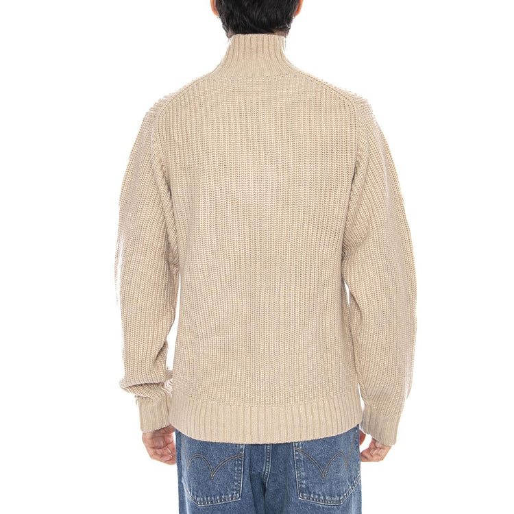 Detroit Half Zip Sweater Fleur De Sel - Maglione Uomo Beige I035398.2LPXX . CARHARTT WIP 