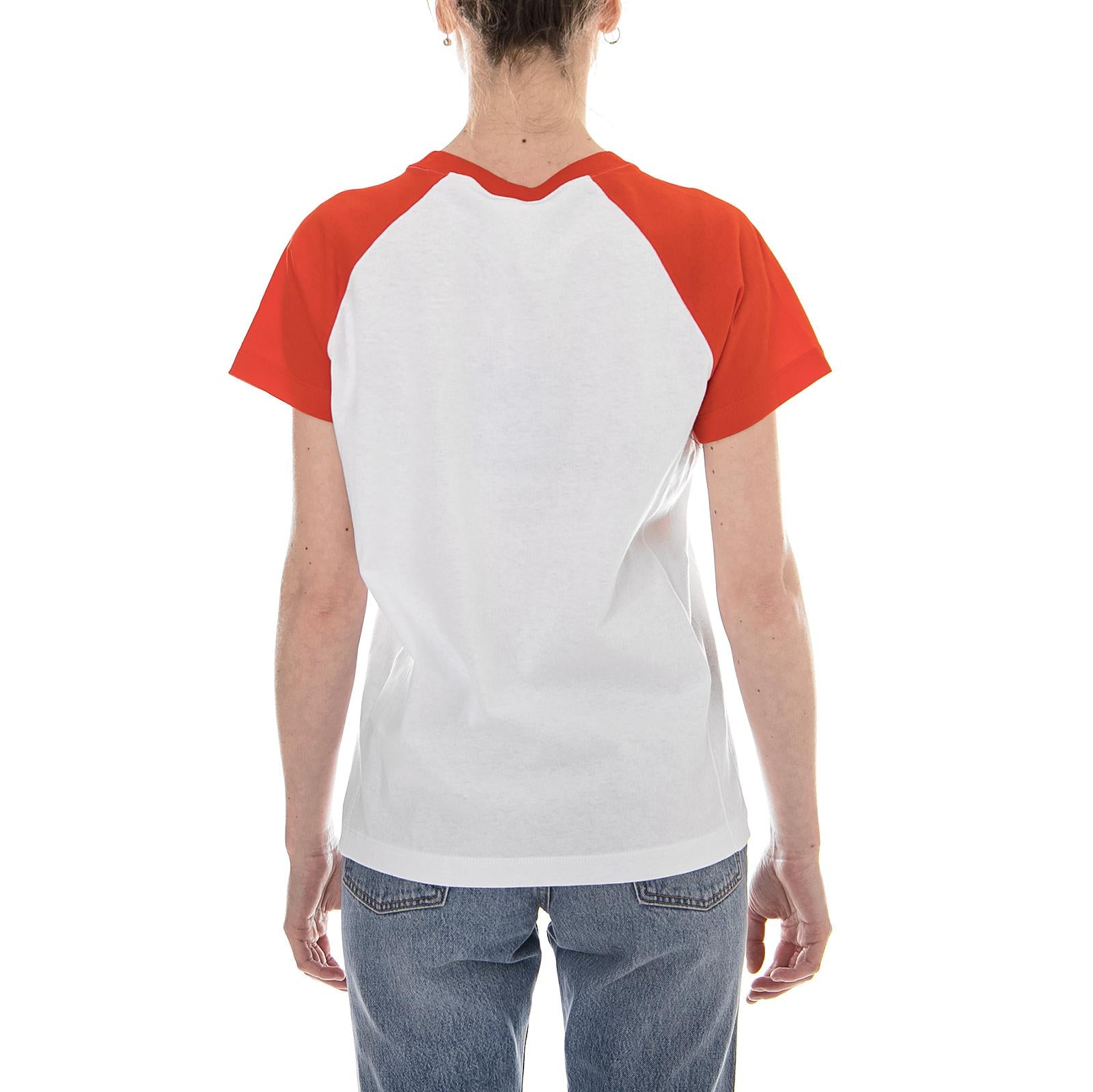 Baseball T-Shirt WHT/FER 110479-WW006  CHAMPION 