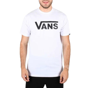 VANS CLASSIC TEE - WHITE / BLACK - Maglietta Girocollo Uomo Bianca VGGGYB2 . VANS 