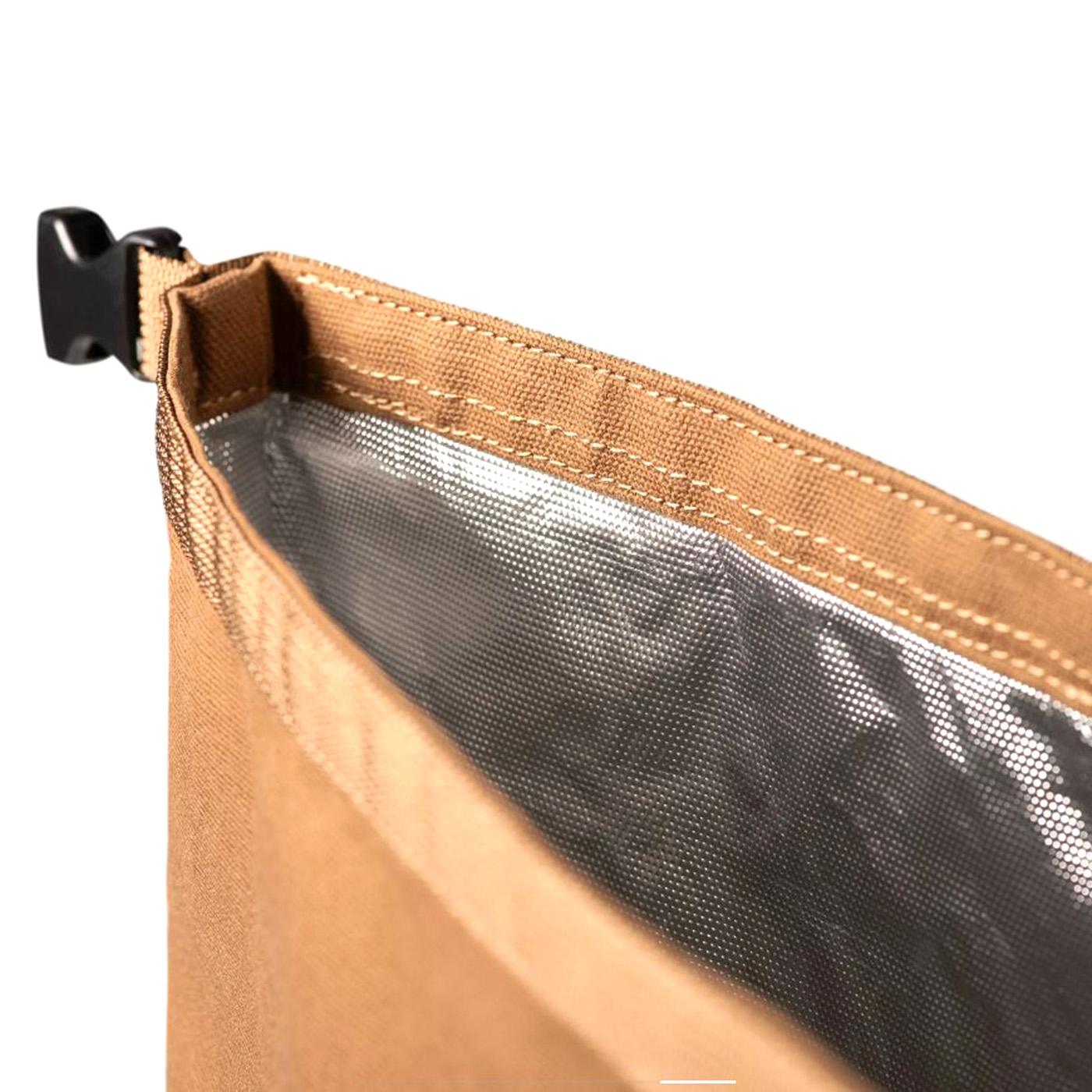 Canvas Roll-Up Insulated Bag Hamilton Brown - Borsa Marrone I034917.HZXX  CARHARTT WIP 