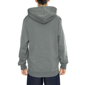 Logo Hoodie Stormy Weather - Felpa con Cappuccio Uomo Grigia 6050126-18-4214  CAT 