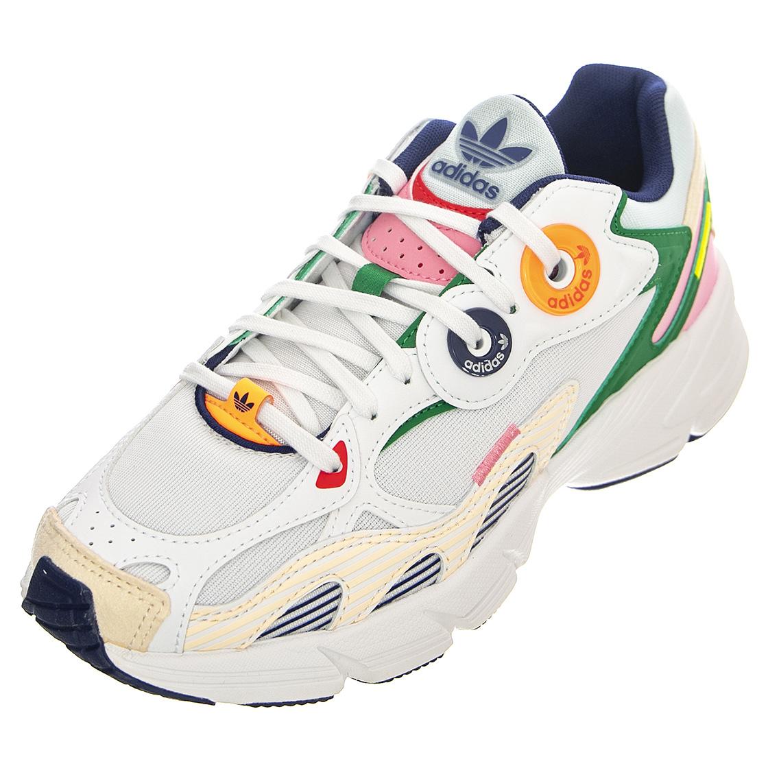 Astir W - Scarpe Stringate Profilo Basso Donna Bianche / Multicolore GW9752  ADIDAS 