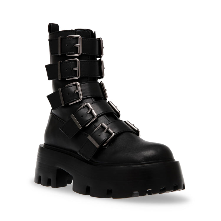 Madzone Black Action Leather - Stivali Donna Neri SMSMADZONE-05O  STEVE MADDEN 