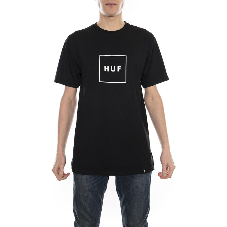 BOX LOGO S/S TEE BLACK TSBSC1118-BLACK  HUF 