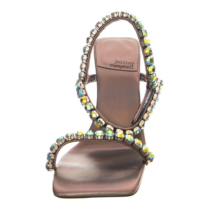 W' Saints Pewter Metallic - Sandali Donna Multicolore JC-927-10-16PEW  JEFFREY CAMPBELL 