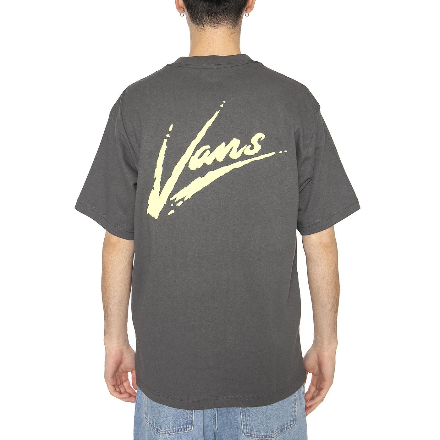 DETTORI LOOSE SS Asphalt/Shadow Lime VN000K42EBA1 1 VANS 