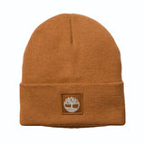 Tonal Patch Beanie -- Men's/Women's Orange Hat TIMBERLAND ACCESSORIES