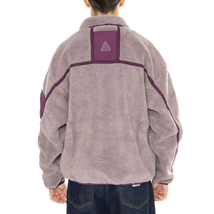 Livingstone Sherpa Jacket Dust Purple - Giacca Uomo Viola JK00407-DSTPR  HUF 