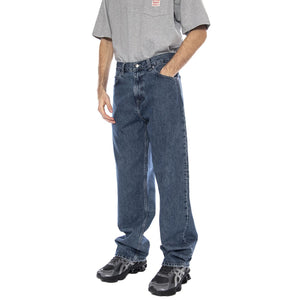 Matrix Pant -- Pantaloni Uomo Mid Marble Wash Blu I034927. 01.J9 EDWIN 