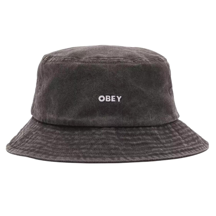 Bold Pigment Bucket Hat Black - Cappello da Pescatore Nero 100520089-BLK  OBEY 