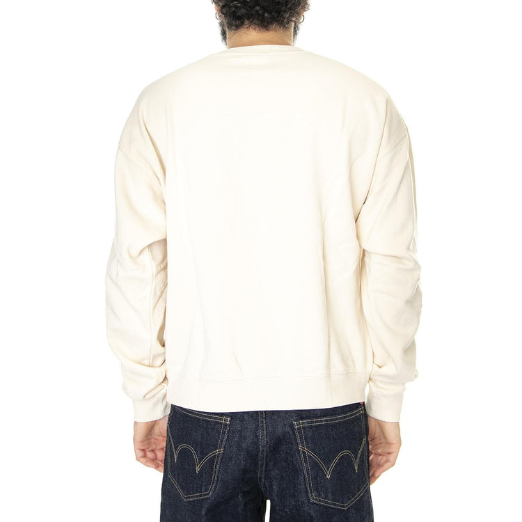 Go Baker Logo Crewneck / No Wash - Felpa Girocollo Uomo Beige M2BQ09K9YH1  GUESS ORIGINALS 