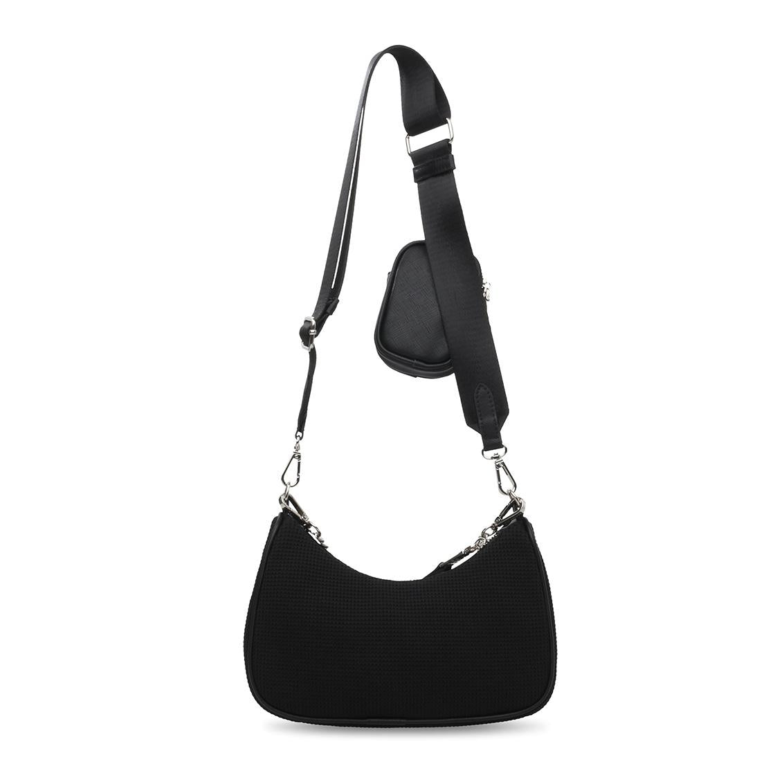 BVital-M - Borsa a Tracolla Nera SMABVITAL-M-BLK  STEVE MADDEN 