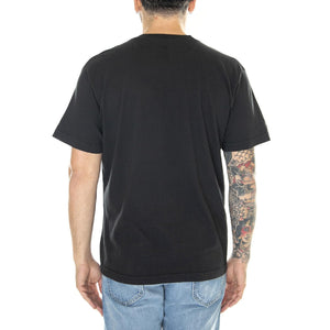 Obey Surveillance Organic Tee Faded Black - Maglietta Girocollo Uomo Nera 163003621-FBL  OBEY 