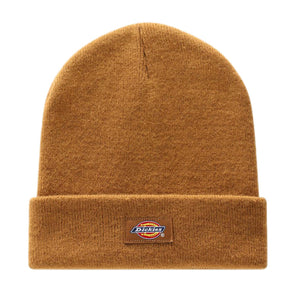 Gisland Beanie Brown Duck - Berretto Marrone con logo DK0A4X7KBD01 . DICKIES 