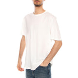 HADAR_MS TEE VANILLA WHITE - T-shirt Col Rond Homme Blanc  Homme ELVINE