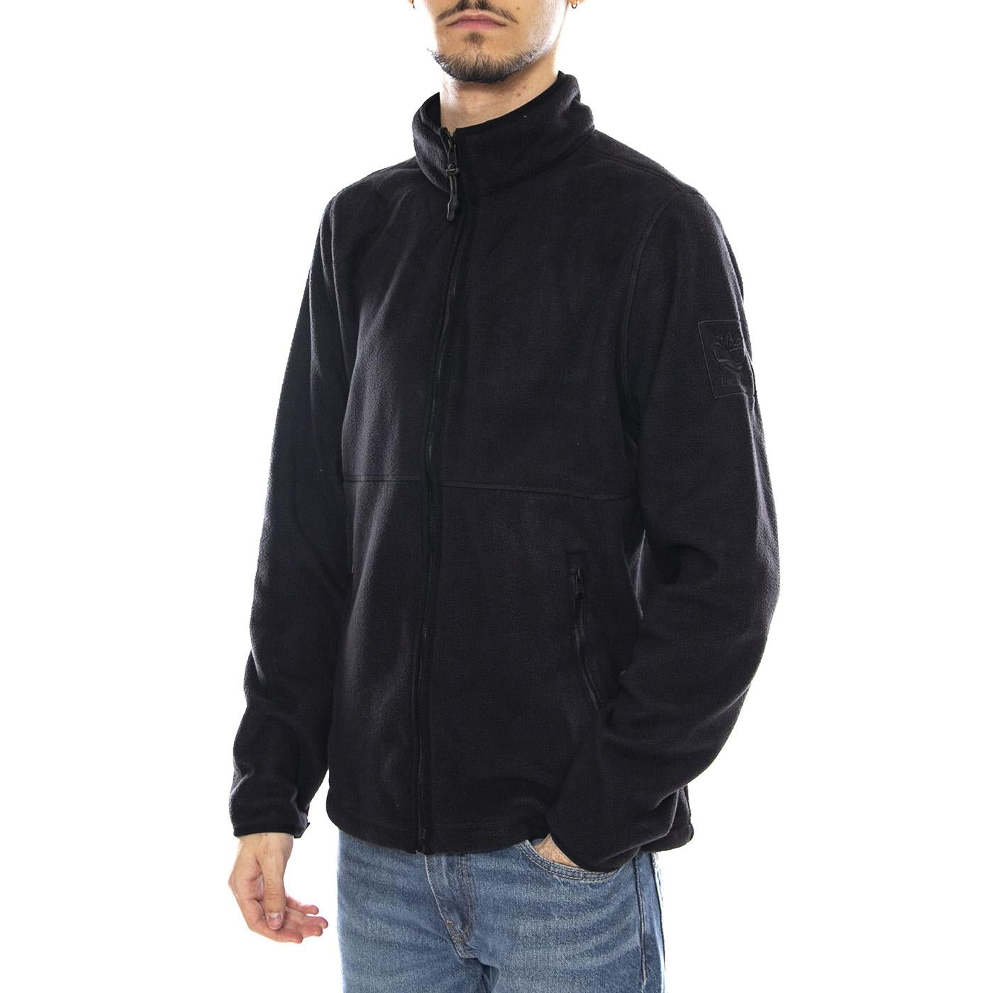 Full Zip Polar Fleece -- Felpa con Zip Uomo Nera TB0A6HM 30011 TIMBERLAND 