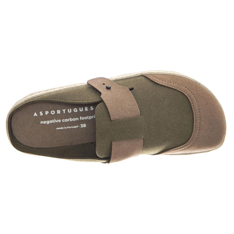 Cole L Eco Suede Army - Sandali Donna Verdi / Multi P018213001 . ASPORTUGUESAS 