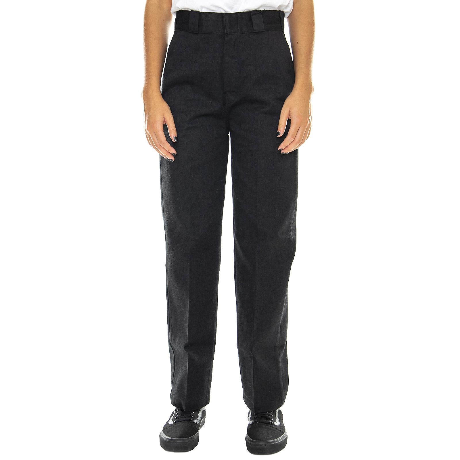 Elizaville Pant - Black - Pantaloni Donna Neri W 01 310030-BK . DICKIES 