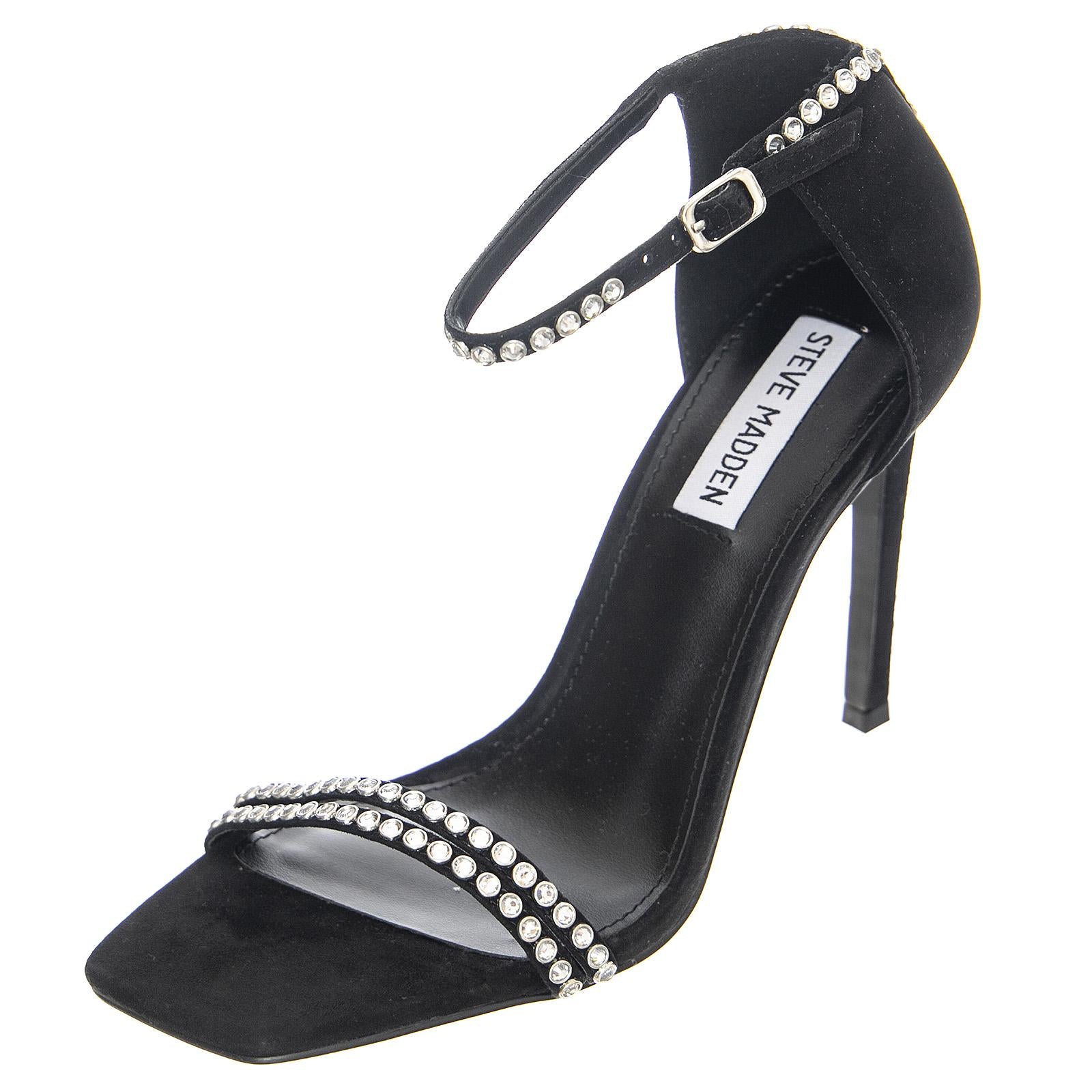  SMSCOLLETTE-BLKSUED  STEVE MADDEN 