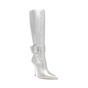 Priyanka Silver Croco - Stivali Donna Argento SMSPRIYANKA-393  STEVE MADDEN 