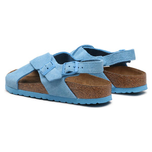 W' Tulum SFB Sky Blue Suede Leather - Sandali Donna Blu 1024098  BIRKENSTOCK 