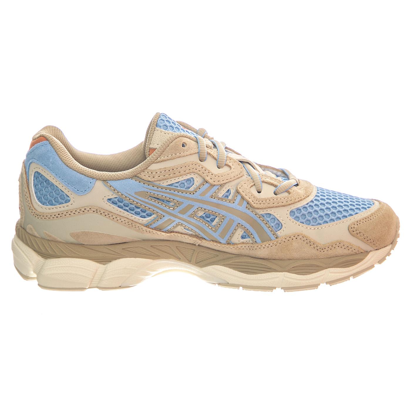 Gel-Nyc Harbor Blue / Wood Crepe - Scarpe Profilo Basso Uomo Multicolore 1203A372-401  ASICS 