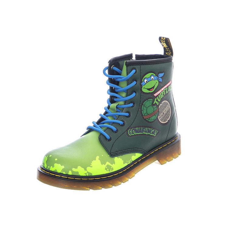 Turtles Leo Dms - Green Lamper - Stivaletti Bambino Verdi DMKLEOJ21763315  DR.MARTENS 