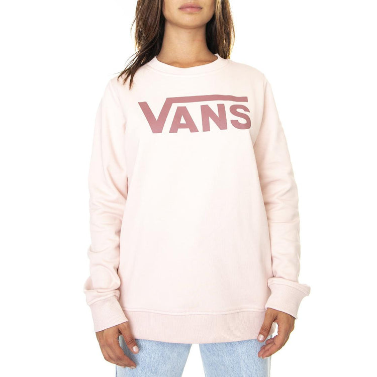 Wm Classic V - Felpa Girocollo Donna Rosa / Peach Whip VN0A4S97YRR1  VANS 