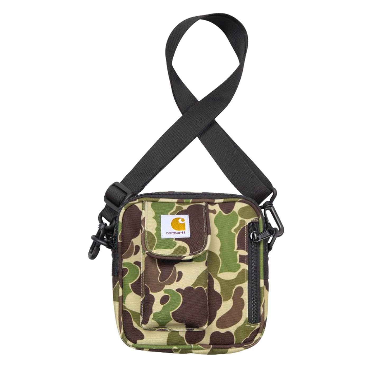 Essentials Bag, Small Camo Duck, Green - Borsa a Tracolla Camo Multicolore I031470.2EQXX  CARHARTT WIP 