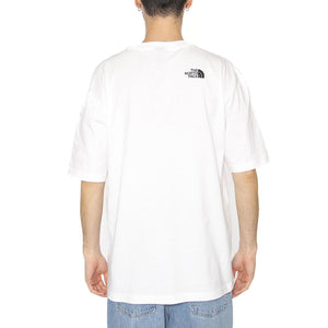 Men's S/S Essential Oversize Tee - Maglietta Girocollo Uomo Bianca NF0A87NRFN41  THE NORTH FACE 