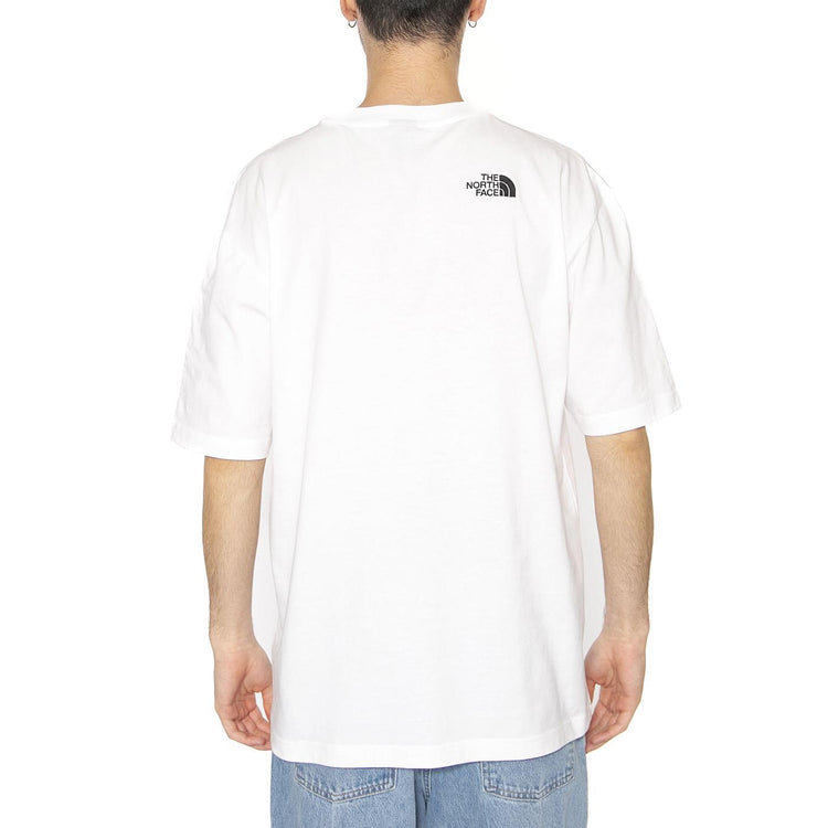 Men's S/S Essential Oversize Tee - Maglietta Girocollo Uomo Bianca NF0A87NRFN41  THE NORTH FACE 