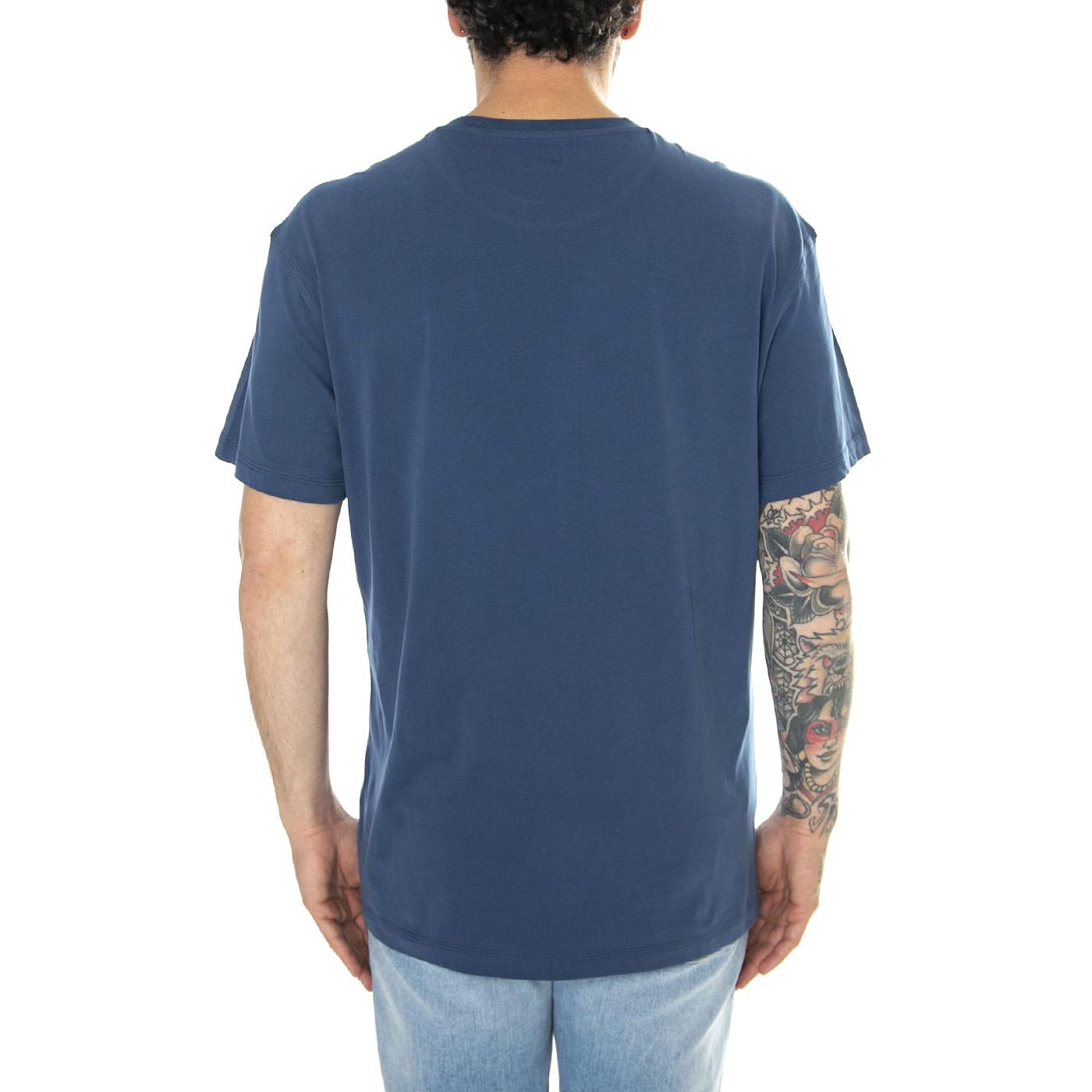 WW Tee Drama Blue - Maglietta Girocollo Uomo Blu 112349072  LEE 