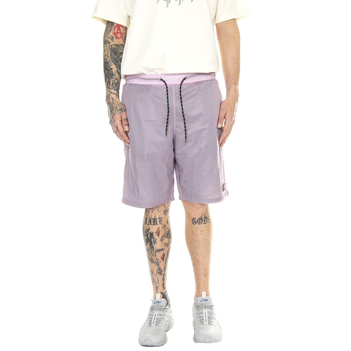 Hike Nylon Ripstop Shorts - Bermuda Uomo Viola FNKSS24-70222  FUNKY 
