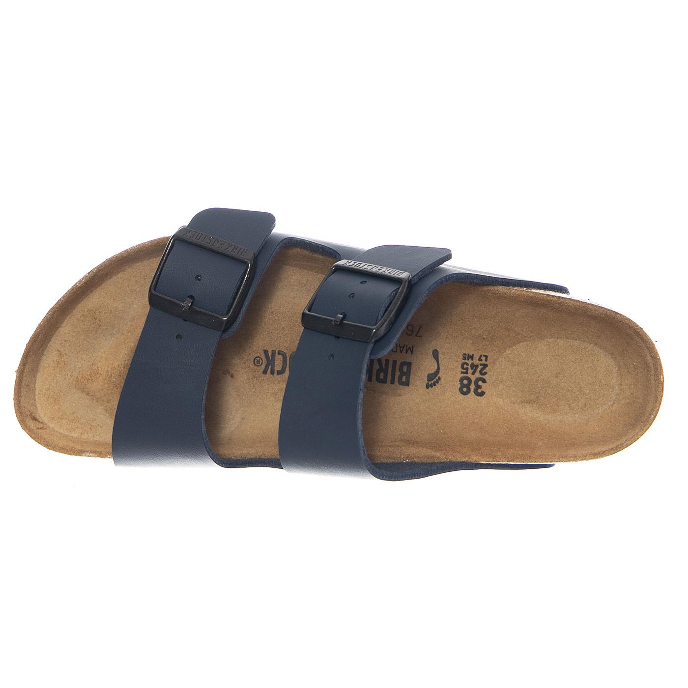 Arizona Birko Flor Narrow Fit Blue - Sandali Uomo / Donna Blu 051753 BLE BIRKENSTOCK 
