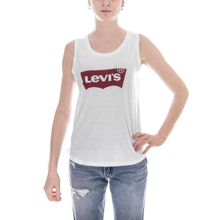 The Muscle Tank Housemark White 23483-0013  LEVIS 