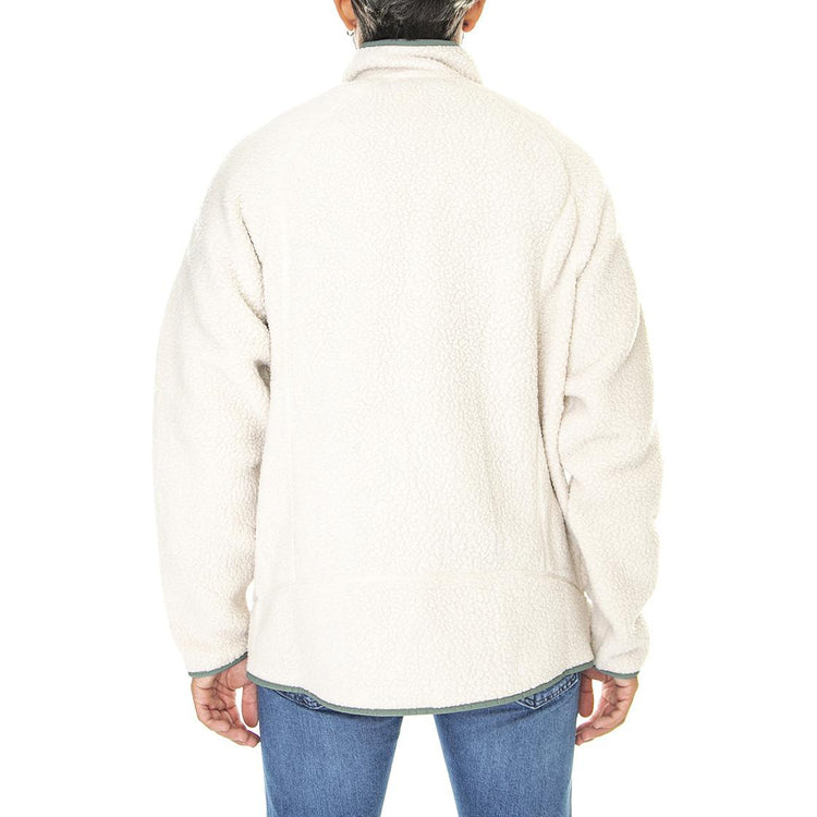 M's Retro Pile Jacket Dark Natural - Giacca Invernale Uomo Bianca 22801-DNAT  PATAGONIA 