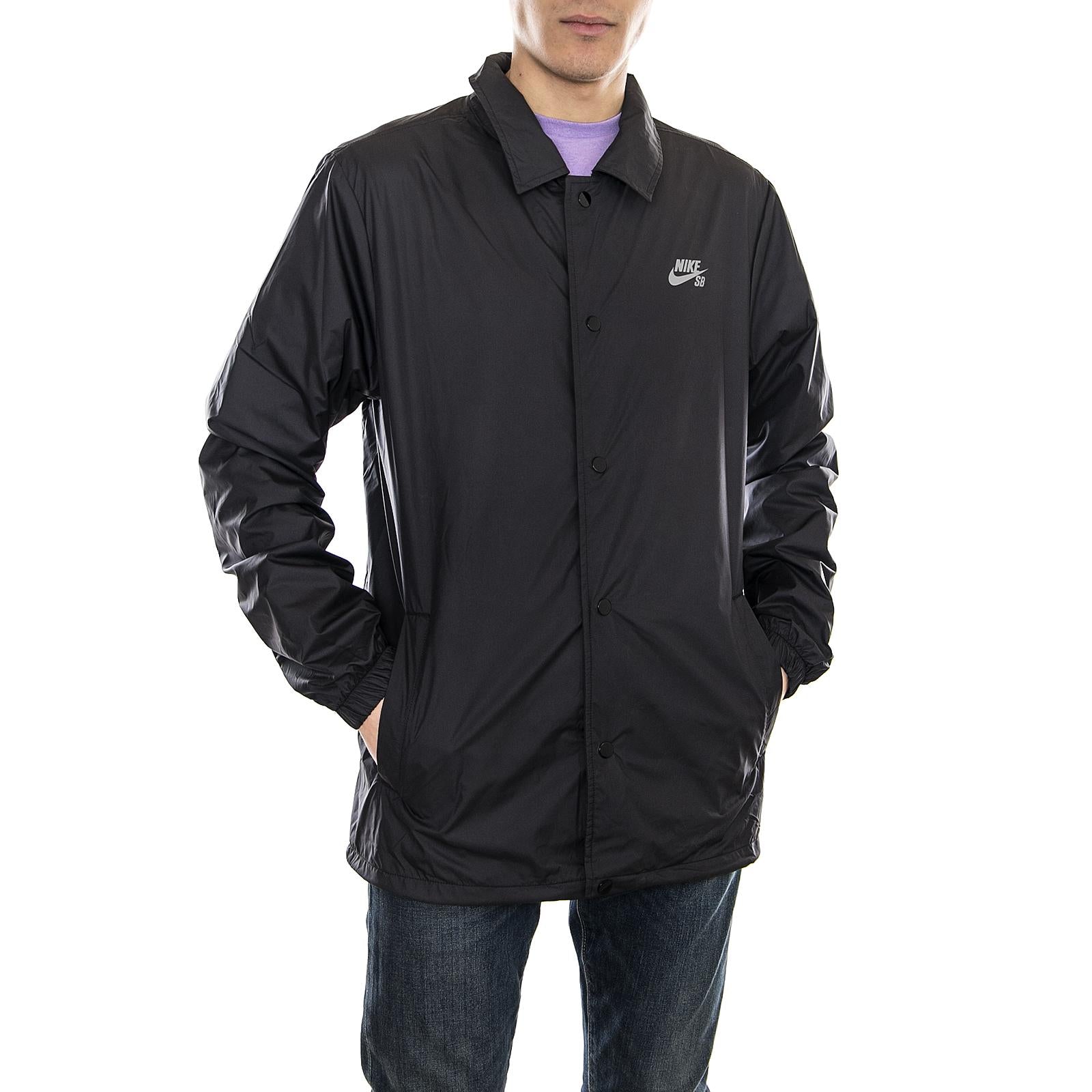 M NK SB SHLD JKT COACHES BLACK/COOL GREY 829509-010  NIKE 