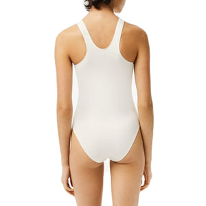 Costume 70V - Costume da Bagno Intero Donna Bianco MF5387-70V  LACOSTE 