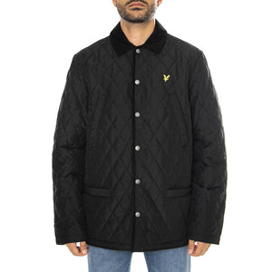 Quilted Jacket Jet Black - Giacca Uomo Nera JK1990V-Z865  LYLE & SCOTT 
