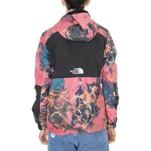 M' Convin Anorak AOP Cosmopink TNF Distorted Print - Giacca con Cappuccio Uomo Multicolore NF0A83JNIOC1  THE NORTH FACE 