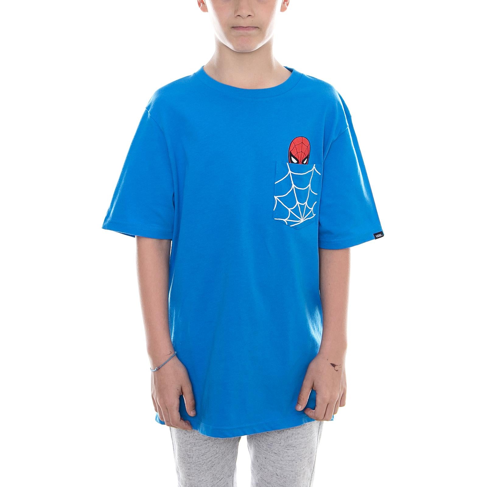 BY VANS X MARVEL SPIDERMAN POCKET BOYS BLUE VA3HUWRUY  VANS 