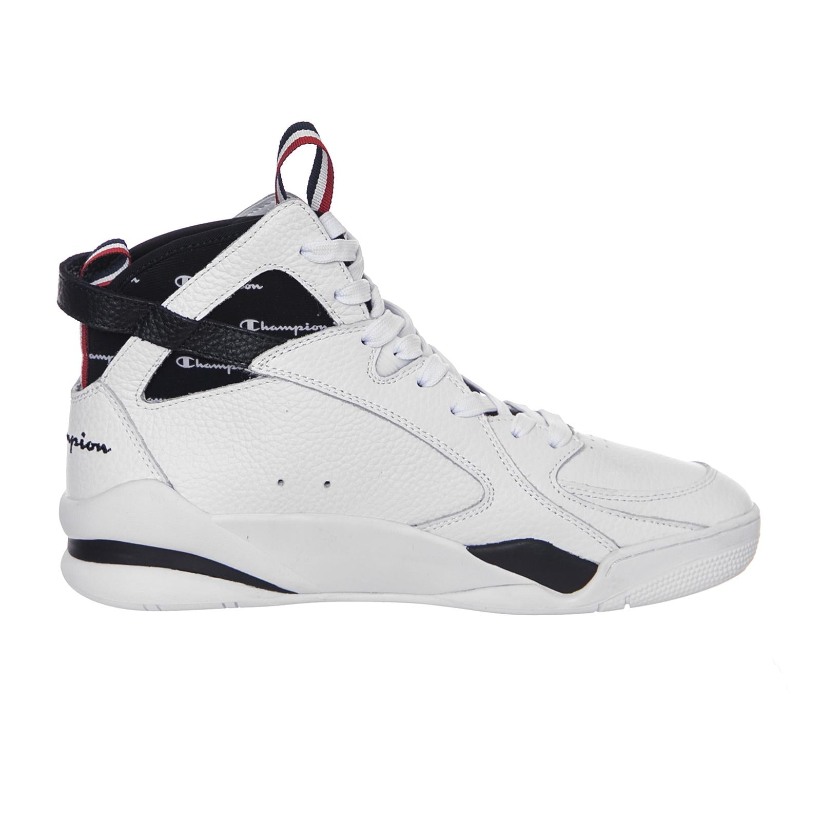 High Cut Shoe ZONE 93 HIGH LEATHER White S20533-WHT  CHAMPION 