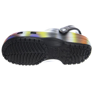Classic Solarized Clog Black/Multi - Sandali Uomo Multicolore CR.207556-BKMI  CROCS 